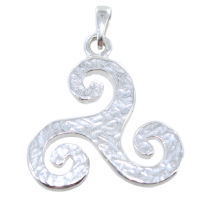 Pendentif Argent Triskell ciselé Taille 5 