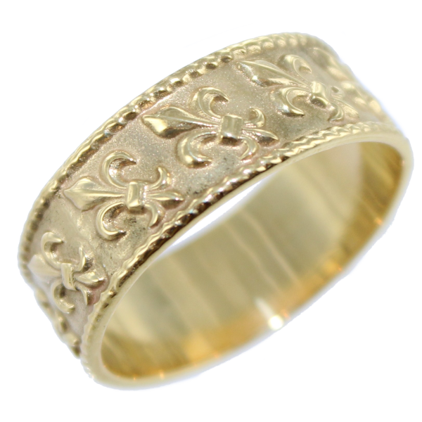 Bague Frise Fleur de lys - Image 2 