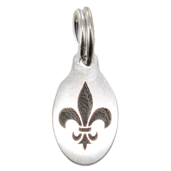 Médaille Argent Fleur de lys 