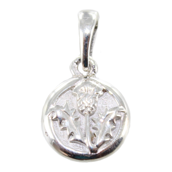 Pendentif Argent Chardon 
