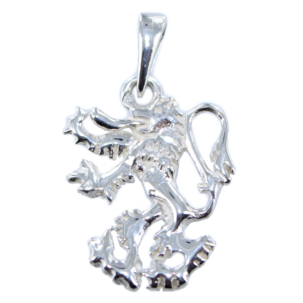 Pendentif Argent Lion héraldique - Taille 2 