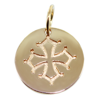 Médaille Croix Occitane - Taille 3 Or Jaune 