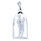 Pendentif Argent Vierge à l'enfant - Notre Dame de Paris - Taille 2 