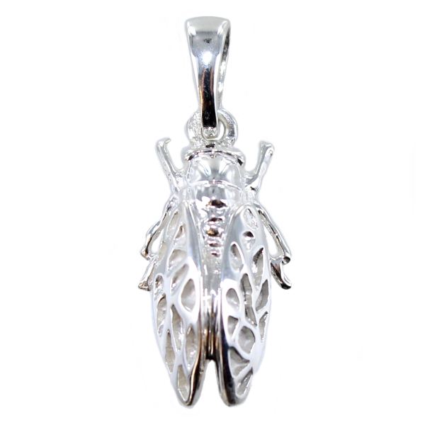 Pendentif Argent Cigale 