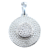 Pendentif Argent Capeline - Taille 1 