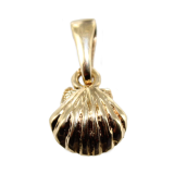 Pendentif Plaqué Or Coquille Saint Jacques Exclu 