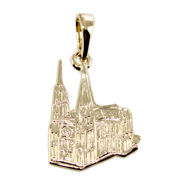 Pendentif Or Jaune Cathédrale de Chartres 