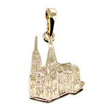 Pendentif Or Jaune Cathédrale de Chartres 