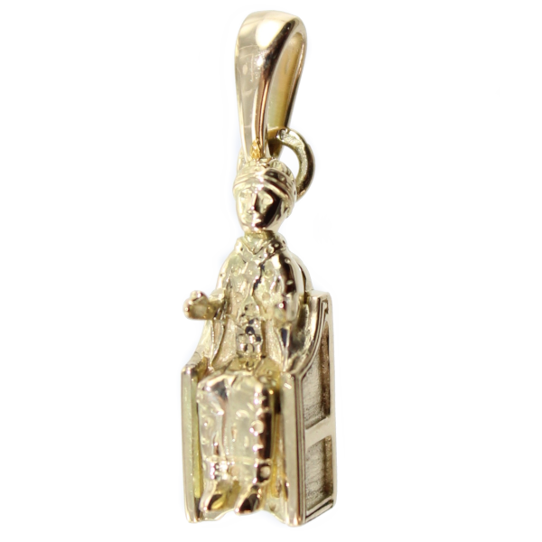 Pendentif Or Jaune Sainte Foy - Figurine 