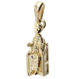 Pendentif Or Jaune Sainte Foy - Figurine 