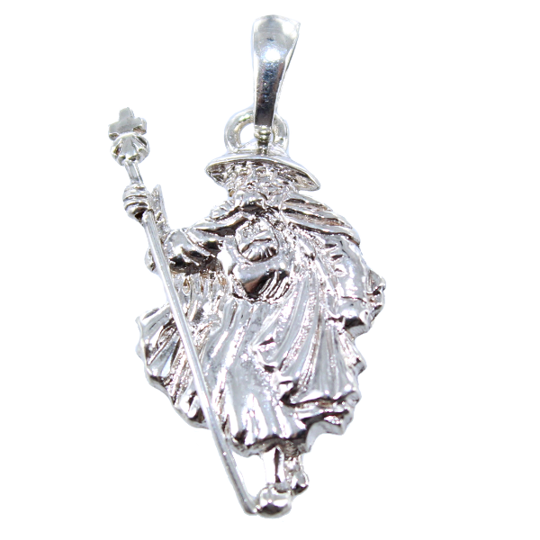 Pendentif Argent Pèlerin Saint Jacques 