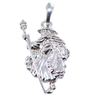 Pendentif Argent Pèlerin Saint Jacques 