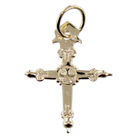 Croix Jeannette traditionnelle - Taille 2 Or Jaune