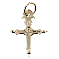 Croix Jeannette traditionnelle - Taille 2 Or Jaune 