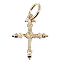 Croix Jeannette traditionnelle - Taille 1 Or Jaune