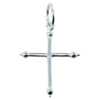 Croix bâton - Taille 2 Argent 