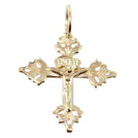 Croix grille de Chambéry - Taille 2 Or Jaune
