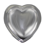 Coulant Argent Coeur de Savoie bordé - Taille 2 