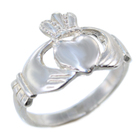 Bague de fiançailles régionale foi irlandaise et vendéenne Claddagh - Image 2 