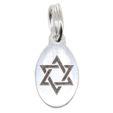 Médaille Argent Etoile de David 