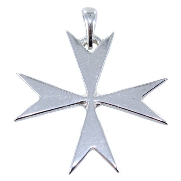 Croix de Malte - Taille 2 Argent 