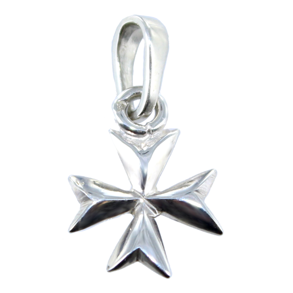 Croix de Malte volume - Taille 1 Argent 