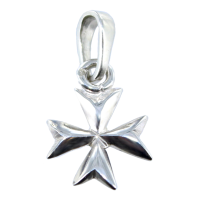 Croix de Malte volume - Taille 1 Argent 