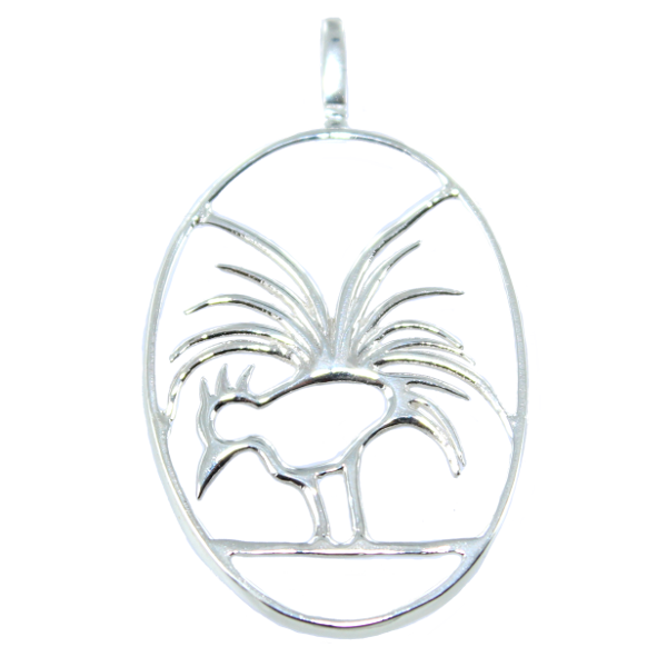 Pendentif Argent Cagou 