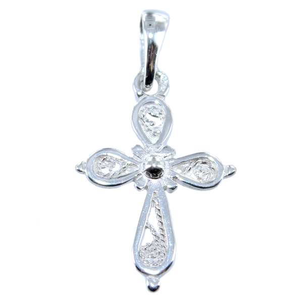 Croix du Portugal ajourée Argent 