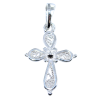 Croix du Portugal ajourée Argent 