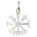 Pendentif Argent Vegvisir - Taille 2 