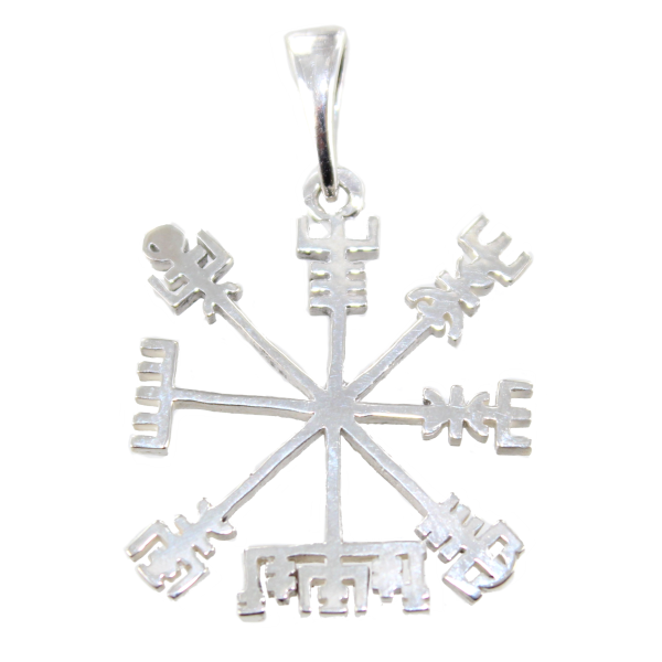 Pendentif Argent Vegvisir - Taille 3 