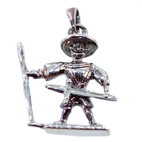 Pendentif Argent Le vieux thomas - Taille 2 