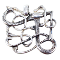 Pendentif Argent Serpent Vikking 