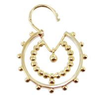 Boucles d\'oreilles Créoles Double Cercle - Image 2 