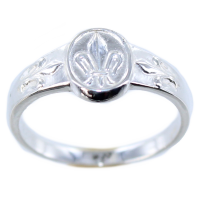 Bague Fleur de Lys - Taille 1 Argent 