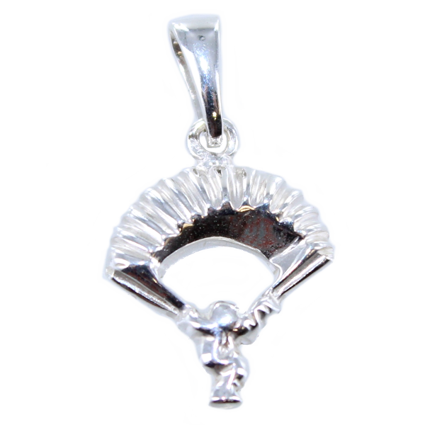 Pendentif Argent Parapente - Taille 1 