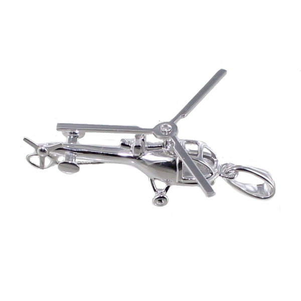 Pendentif&nbsp;Hélicoptère 3D - Image&nbsp;2 