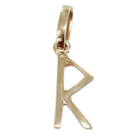 Pendentif Or Jaune Rune Rad - Taille 1 