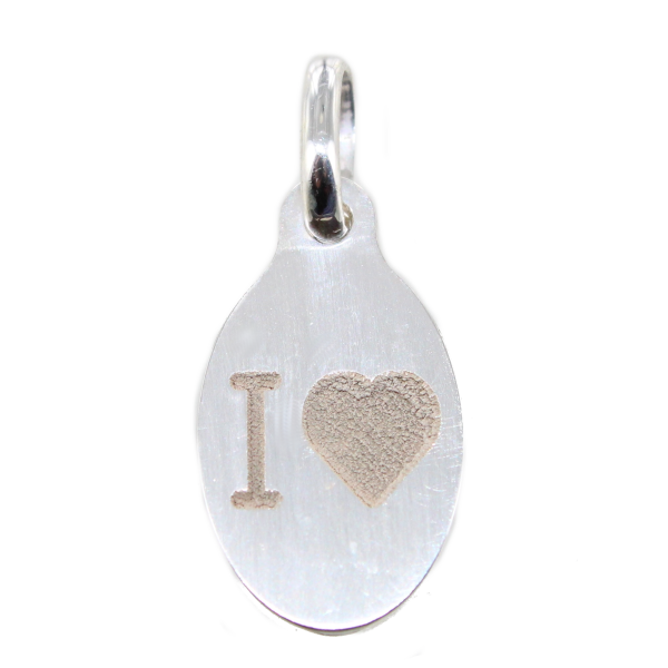 Médaille Argent I love 