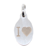 Médaille Argent I love 