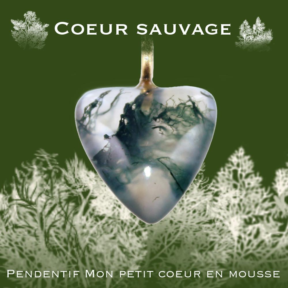 Pendentif Mon petit coeur en mousse - Image 2 