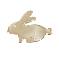 Pendentif Or Jaune Lapin nain 