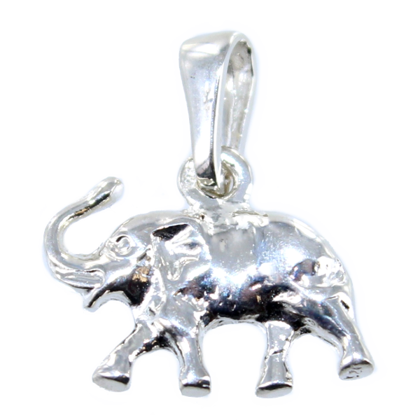 Pendentif Argent Eléphant 