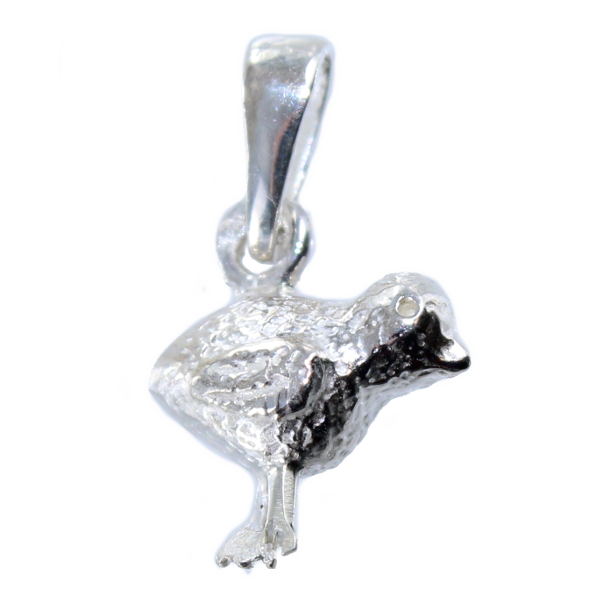 Pendentif Argent Poussin 