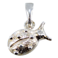 Pendentif Argent Coccinelle - Taille 1 