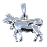 Pendentif Argent Vache - Taille 2 