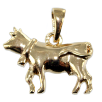 Pendentif Or Jaune Vache - Taille 2 