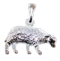 Pendentif Argent Mouton plat 