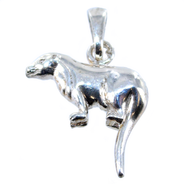 Pendentif Argent Loutre 